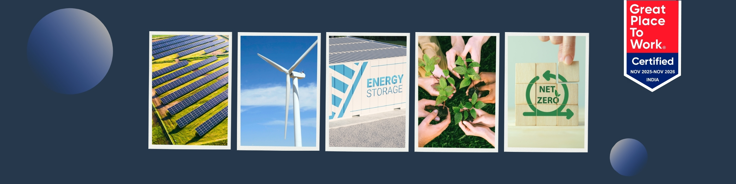 Solar panels with wind turbines