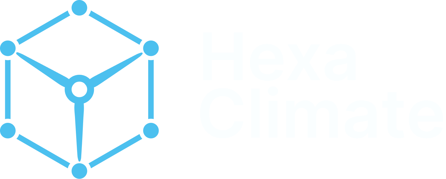 hexa logo in white